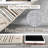 Boho Machine Washable Rug with Rubber Backing for Living Room Modern Non-Slip Dining Room Rug Non-Shedding Faux Wool Rugs for Bedroom Floor Carpet for Office Nursery Playroom-903635124