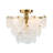 Bannasch Layered Handmade Glass Semi-Flush Mount-2085445369-2085445348