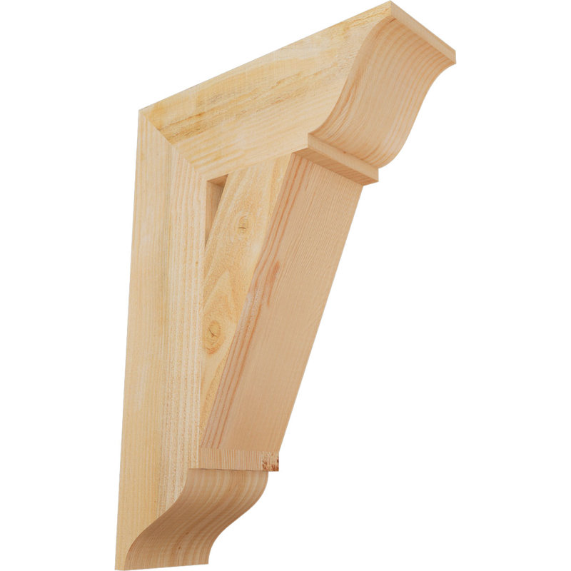 Support traditionnel, H 26 po x l 6 po x P 18 po, Douglas (sciage brut)