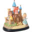 Figurine musicale Precious Moments Disney Princess Belle Ariel and Cinderella Castle 7 pouces