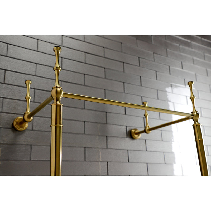 Edwardian Brushed Brass Console Sink Legs