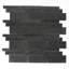 Stealth 0.4" x 11" Basalt Linear Mosaic Wall & Floor Tile