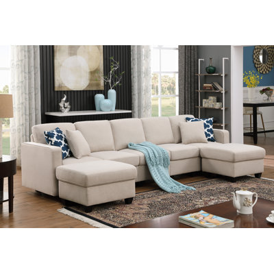 Solimar Upholstered L-Shaped Sectional Reversible