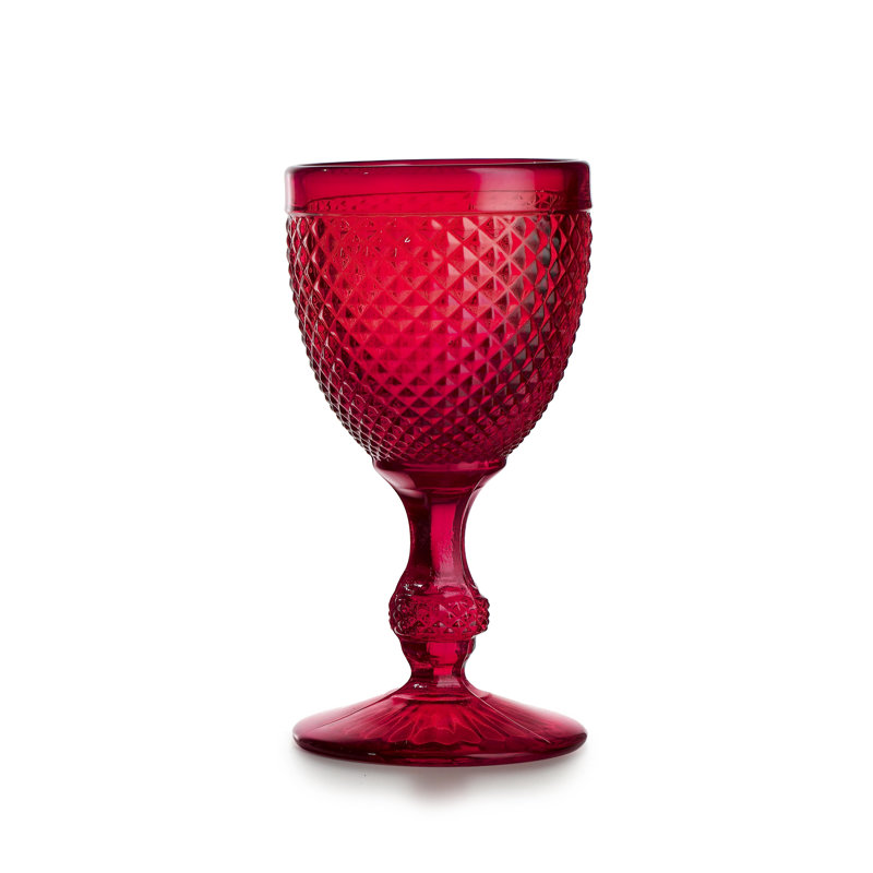 Bicos Handmade Goblet, Red