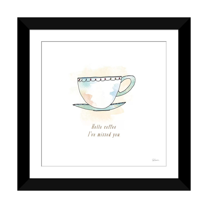 Good brass ii, impression sur toile tendue, H 16 po x l 16 po x P 1 po, Papier avec cadre noir, Blanc