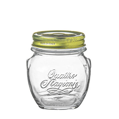 Quattro Stagioni Glass Storage Jar - 300ml