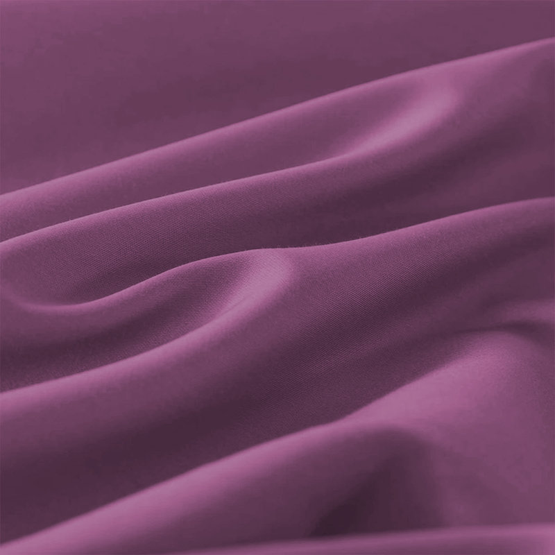 Aspire Homeware Ultra Soft 40cm Deep Fitted Sheet for Extra Deep Mattress and Cozy Sleep, Lilac/Purple, Single (3')