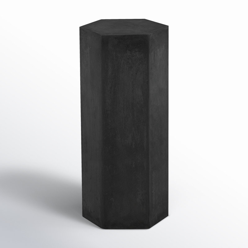 Mollie Handmade Planter, 31" H x 11" W x 11" D, Black