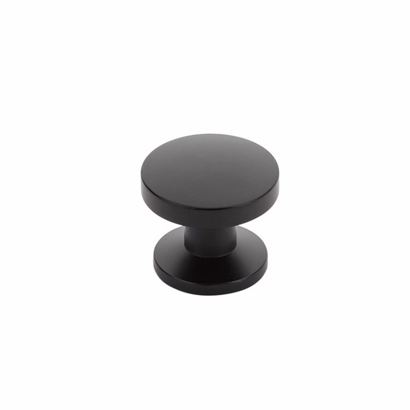 Poignée d'armoire Schaub Northport 1-3 / 8 ", Noir mat