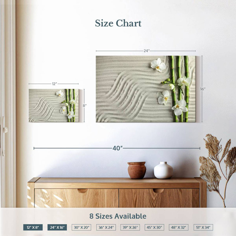 Jardin Kerrick Bamboo Zen, H 16 po x l 24 po
