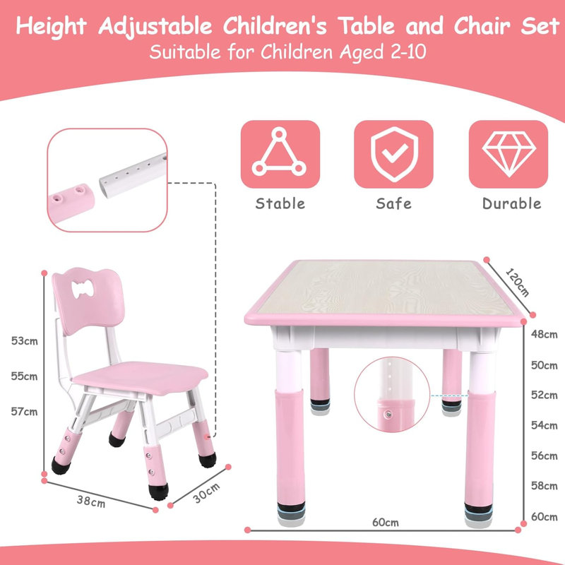 60 h x 60 w, Pink