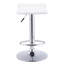 Ensemble de tabourets de bar pivotant à hauteur ajustable 2 pièces Mathews