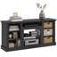 Meuble télé 70 po pour téléviseur 70/75/80, grand centre de divertissement de ferme | Tablette réglable | Rangement ouvert-130841466
