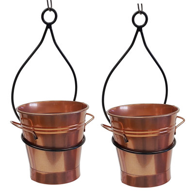Ensemble de pot à fleurs mural 3 pièces Iron Hanger
