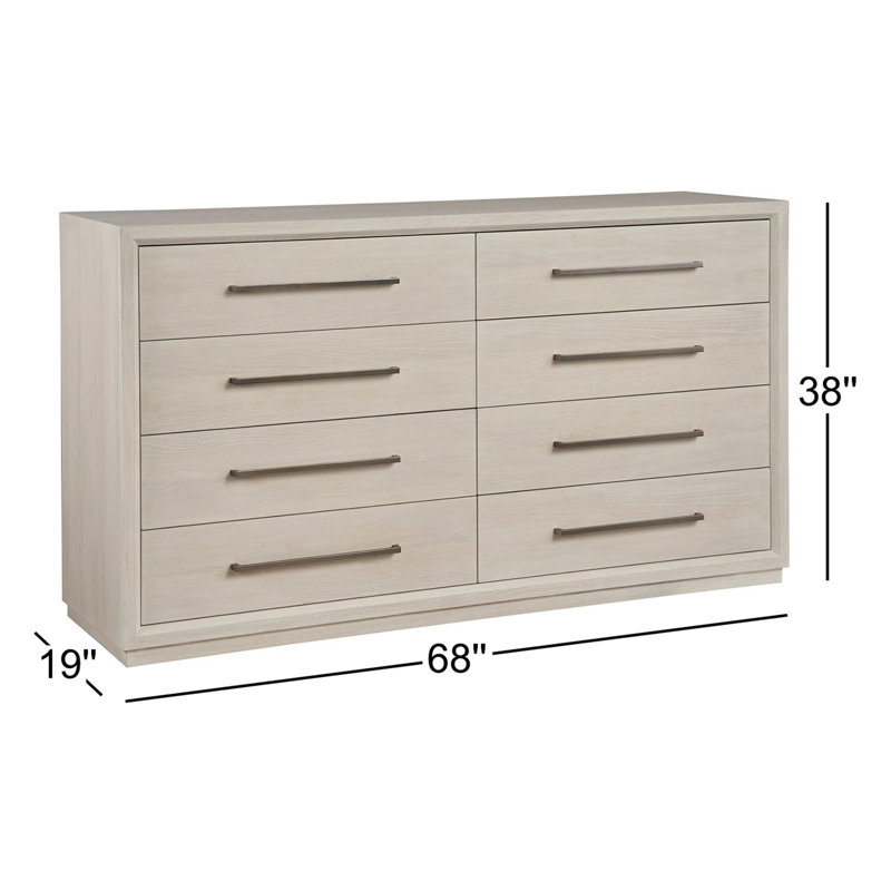 Commode 8 tiroirs Carley
