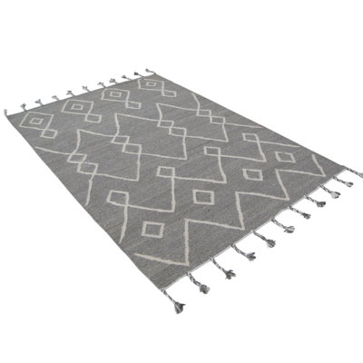 Trumbull Geometric Hand Woven Area Rug