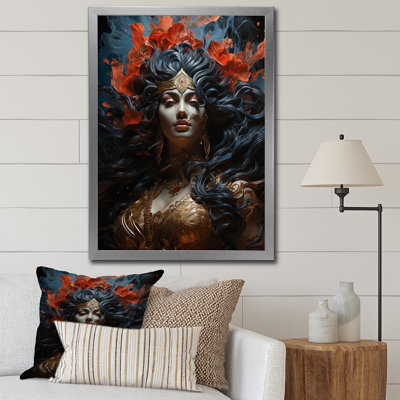 «Carmilita Hinduisim Art Kalis Divine», reproduction d'art sur toile