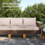 Ensemble de conversation modulaire avec coussins Salem-98042844