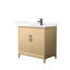 Janna 36" Freestanding Single Bathroom Vanity with Cultured Marble Top-1780253019-1780253018