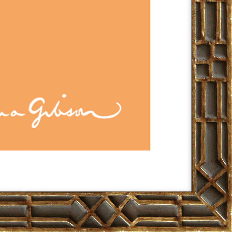 Chrysanthemums Giclee Print by Dana Gibson, Brown
