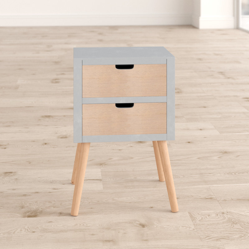 Illings 40 cm W Bedside Table