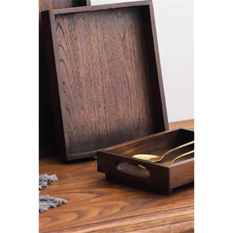 Dontevius Wood Tray, 1.77" H x 11.81" W x 9.84" D