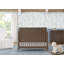 Lit de bébé convertible 6-en-1 Delta Kids, brun teck-124322448