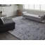 Tapis noir / gris / ivoire en chenille tissé à la machine Jamonie-479754313