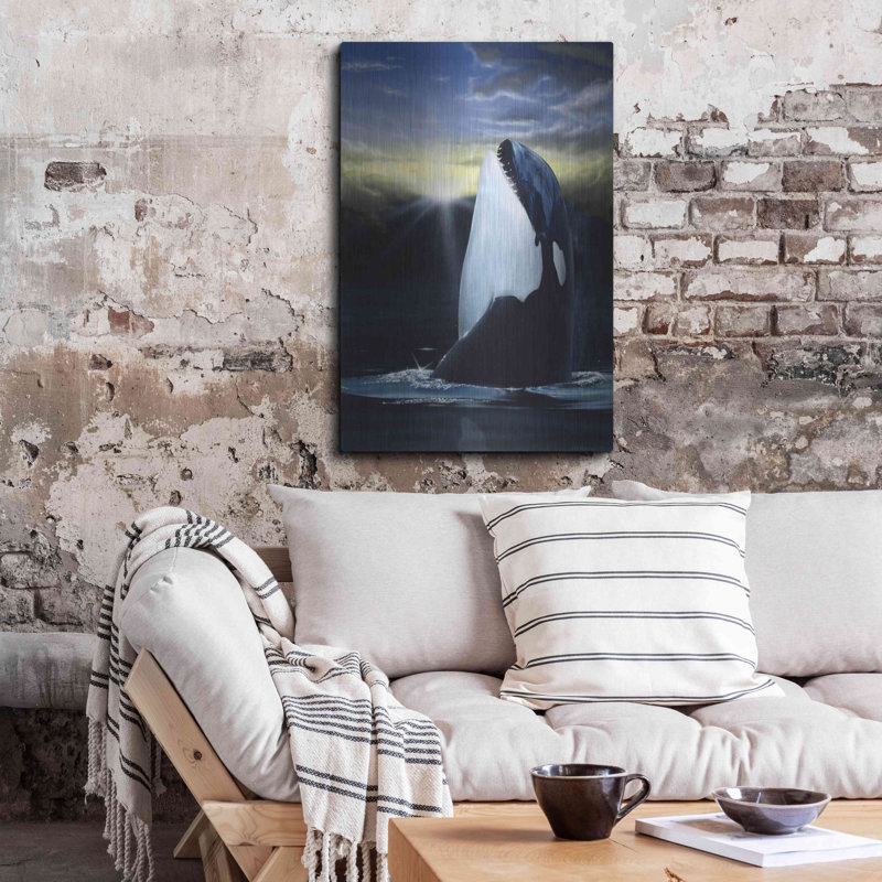 «Orca Sunset» par Chris Dobrowolski, H 36 po x l 24 po