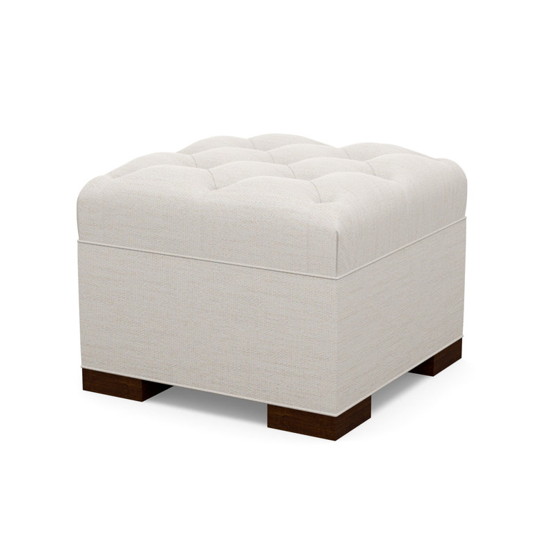 Square Ottoman, Walnut, 8240-70