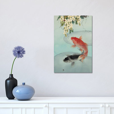 Curious Koi - Painting on Canvas