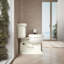 Siège de toilette surélevé Hyten avec couvercle et siège à fermeture silencieuse-91038501-91038502