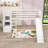Twin Size Loft Bed With Staircase And Convertible Slide-1499454302