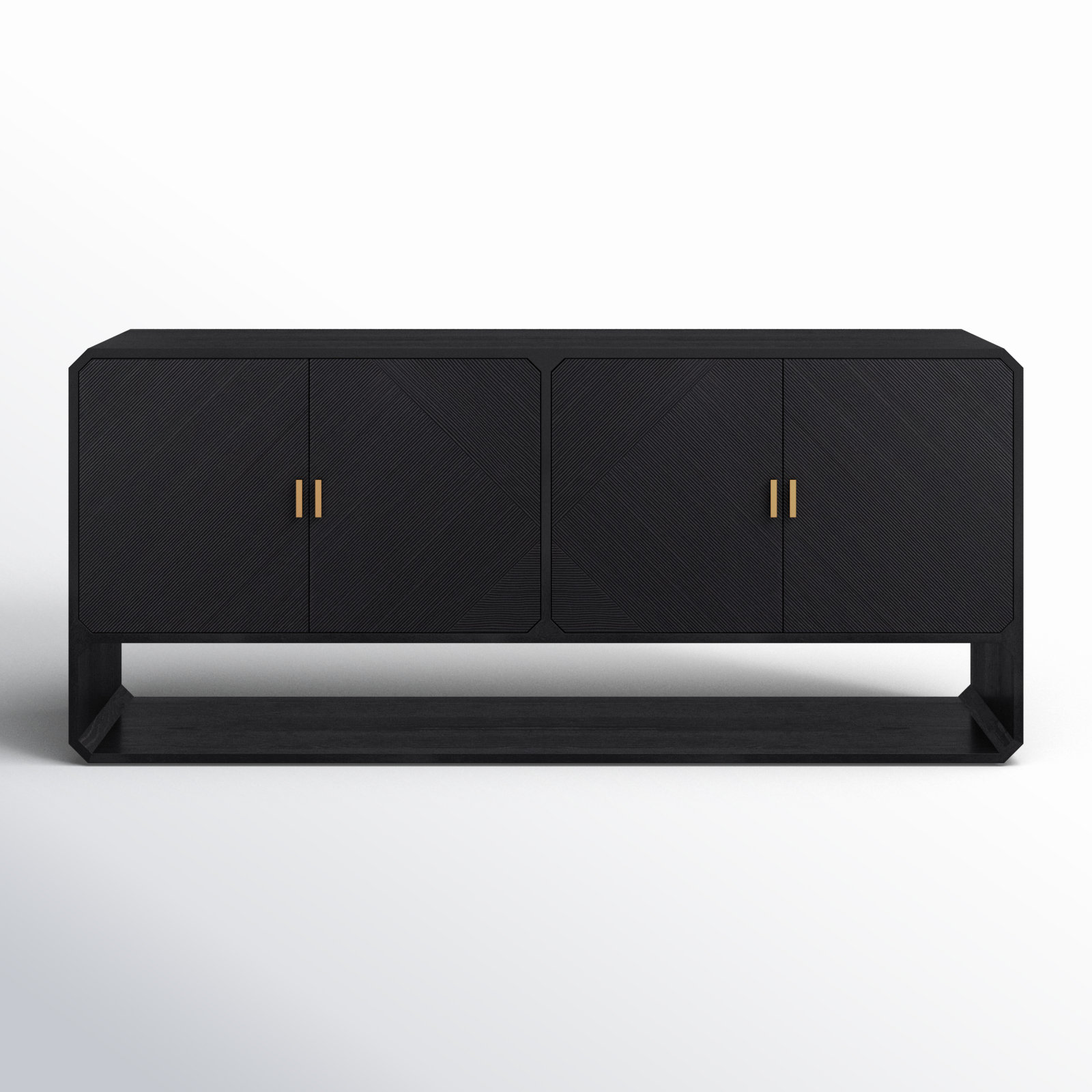 Gable 68.5'' Sideboard, Black Ash