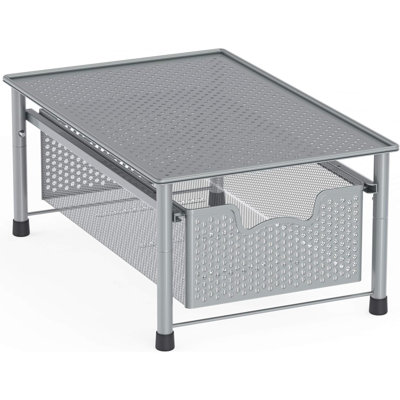 Rangement de panier de rangement empilable Houseware