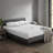 Protège-matelas chauffant en microfibre embossée-103549212