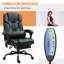 Fauteuil de bureau à haut dossier avec 6 points de vibration Vinsetto-14872725-14872727