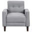 Fauteuil d'appoint rembourré Harvey