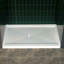 BRIDE EN BOIS 60 po X 34 po Base de plaque de douche à surface solide, installation en alcôve avec options de drain, antidérapante et résistante à la moisissure-129456157-129456158