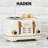 Haden Heritage 4 Slice Wide Slot Toaster with Heritage 1.7L Home Electric Kettle