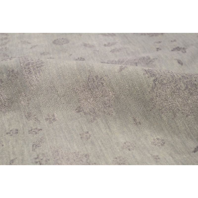 Wool Area Rug in Gray