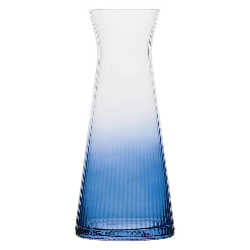 40,5 oz. Empire Carafe en verre, Bleu