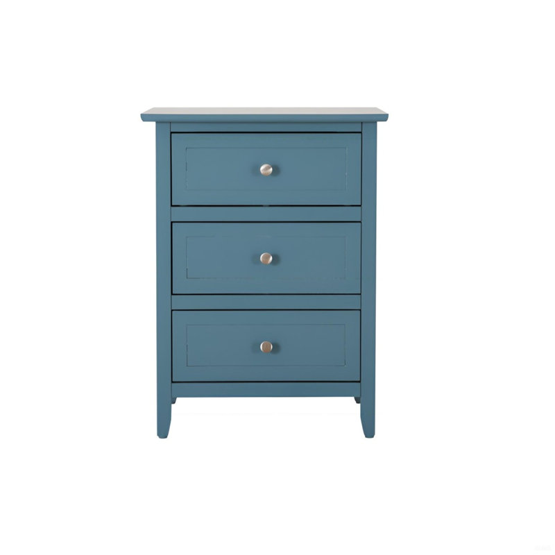 Table de chevet intemporelle pour chaque chambre, Sarcelle