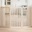 Archie & Oscar Dog Gate Foldable 3 Panels White 150 Cm Poplar Wood-1736425037-1736425035