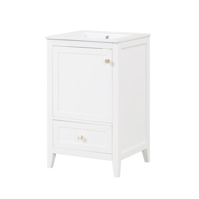 20" Bathroom Vanity With Sink