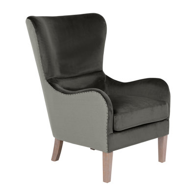 Elle Decor Wingback Upholstered Accent Chair