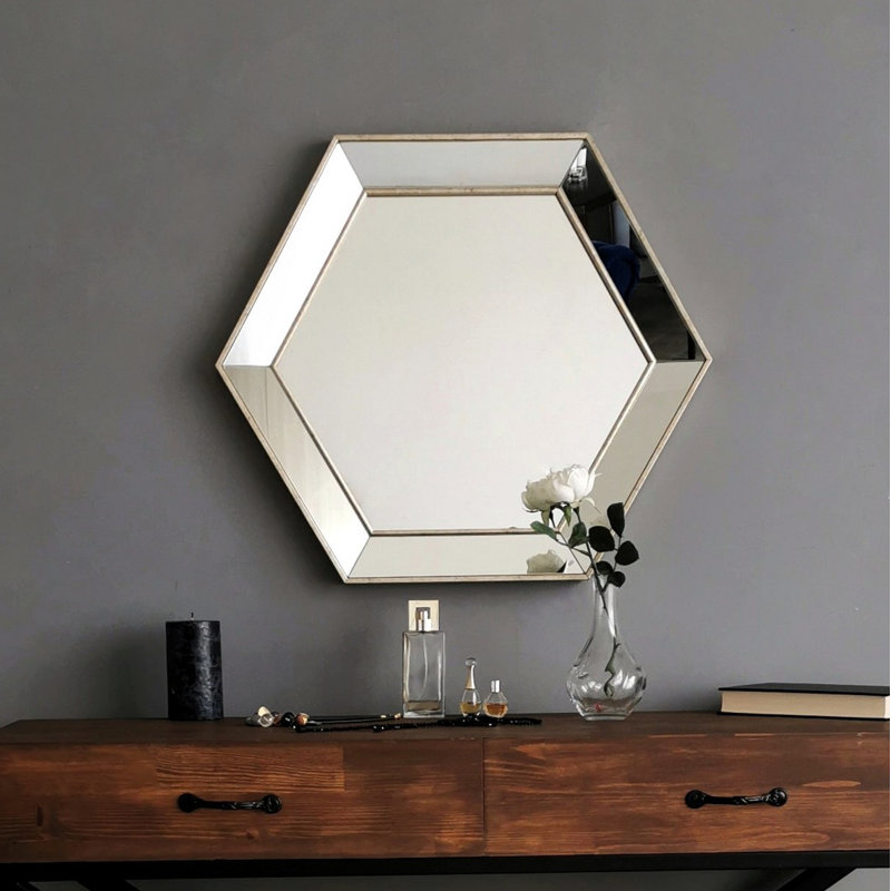 Miroir Walton, H 23,62 po x l 20,47 po, Naturel