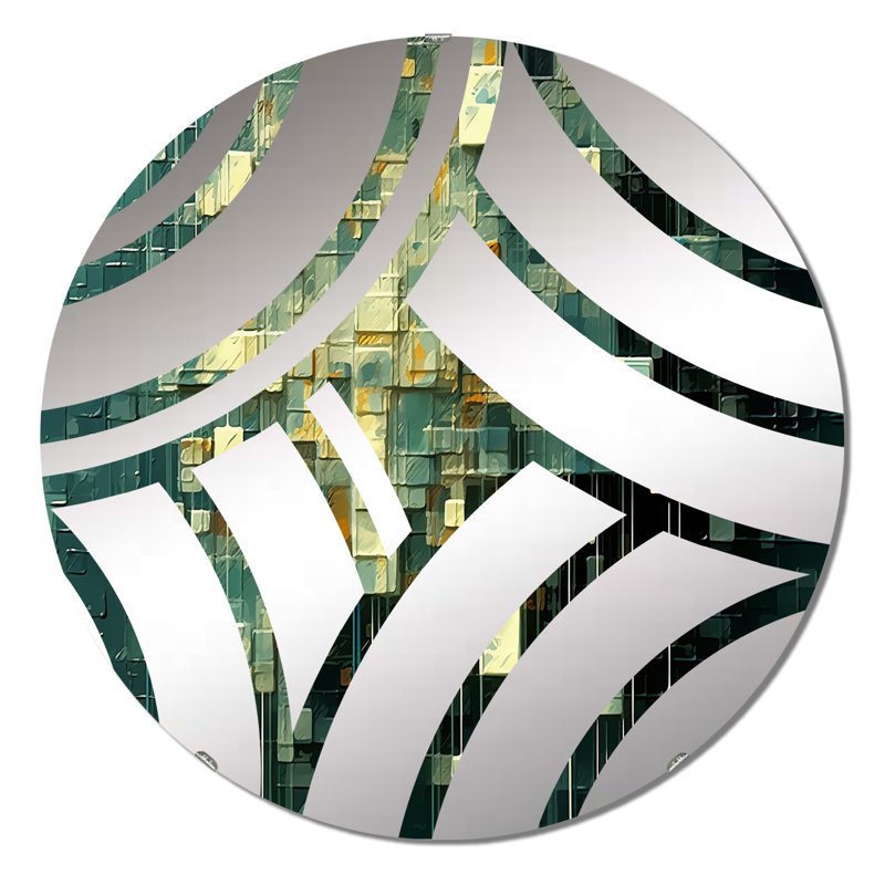 Miroir décoratif Florino, 23,6 po x 23,6 po