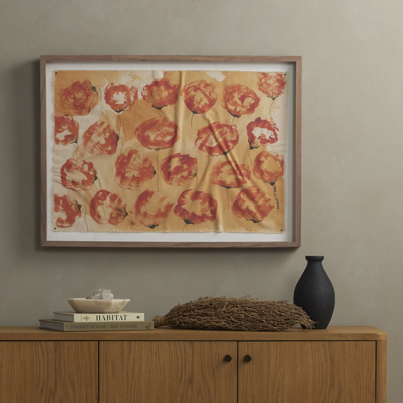 Bloom III Painting by Santhosh CH, 40" H x 60" W