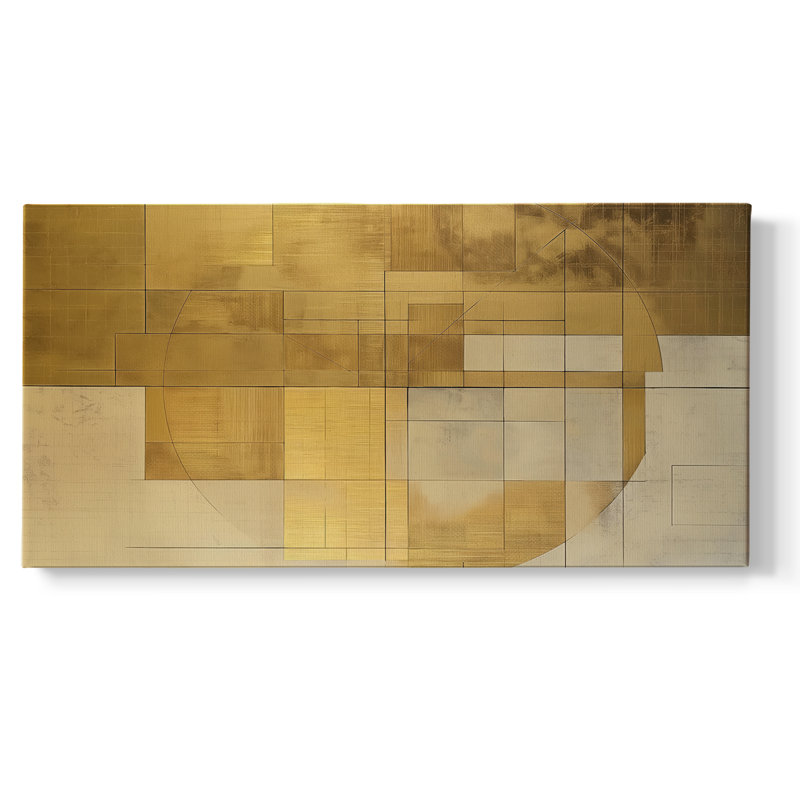 Abstract Series 1 #LXXVIII-Gallery Wrapped Canvas, 16" H x 32" W
